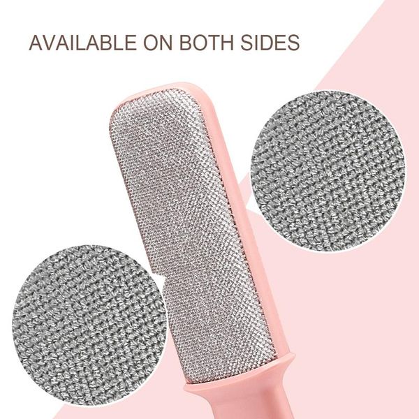 

pet double-side dog combs dog cat hair cleaning brush removing from furniture carpets clothing self-clean wmtale