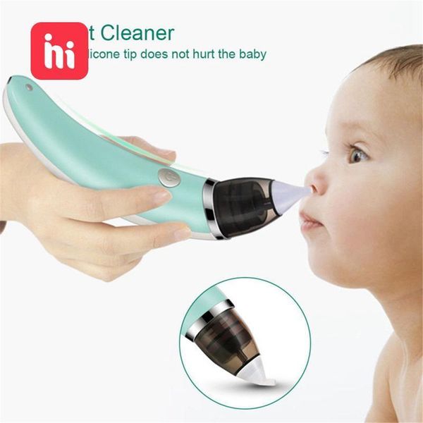 

kid baby nasal aspirator electric nose cleaner newborn baby sucker cleaner sniffling equipment safe hygienic nose aspiratorr lj201026