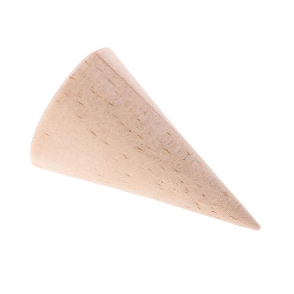 

8 штук / лот организатор конус форма древесина держатель держатель держатель diy decoupage 5см, Pink;blue