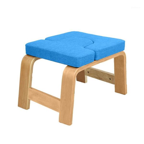 

horizontal bars yoga inverted artifact household stool assistant upright stretching beech chair fitness equipment1