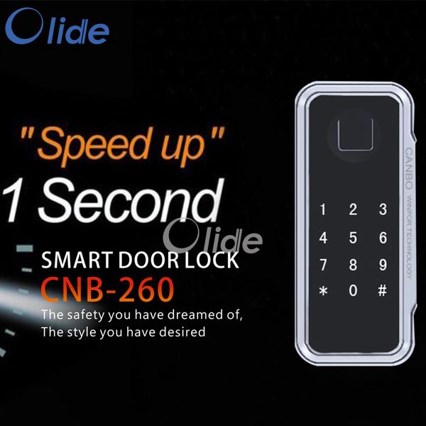 

intelligent fingerprint scannerfor office/shops autodoor access control,password/card reader smart door lock