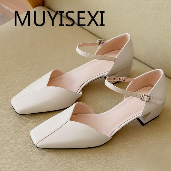 

женщина насосы 4.5 мед каблуки офис дама обувь женских сандалий летняя классические рабочие туфли бежевого nix10 muyisexi, Black