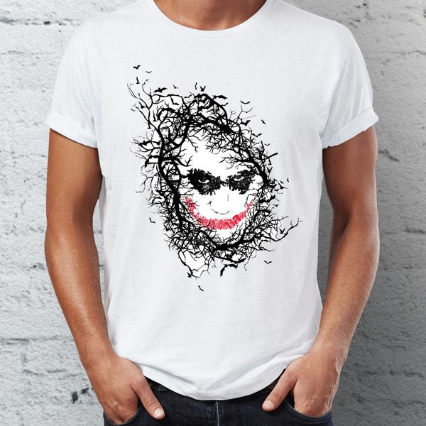

men's t shirt joker why so serious batman comic villain tee sport hooded sweatshirt hoodie