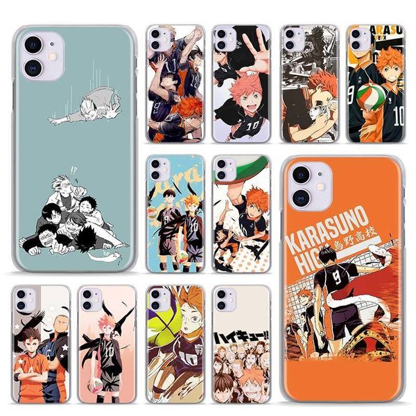 

haikyuu hinata attacks phone case for iphone 11 12 pro se 2020 x xs max xr 7 7plus 8 8plus 6 6s plus hard back cover coque