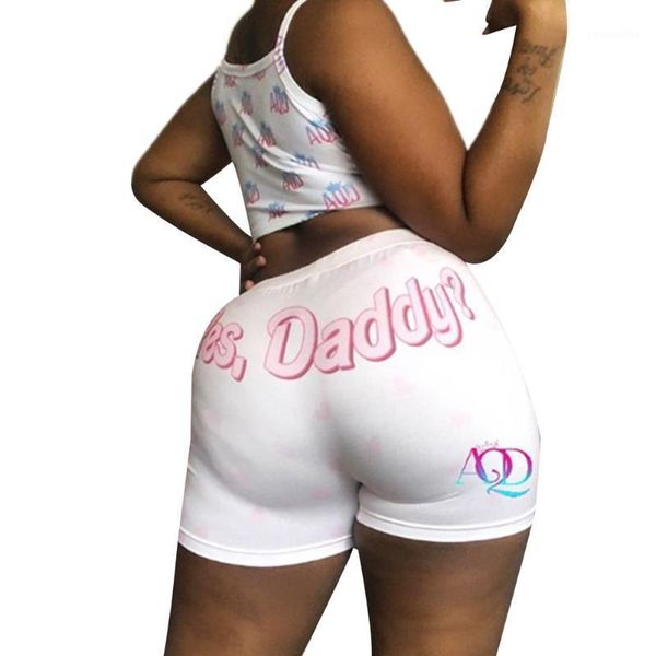 

women's panties s-xxl women underwear lingerie yes daddy printed shorts briefs high waist stretch pink sleepwear boyshort1, Black;pink