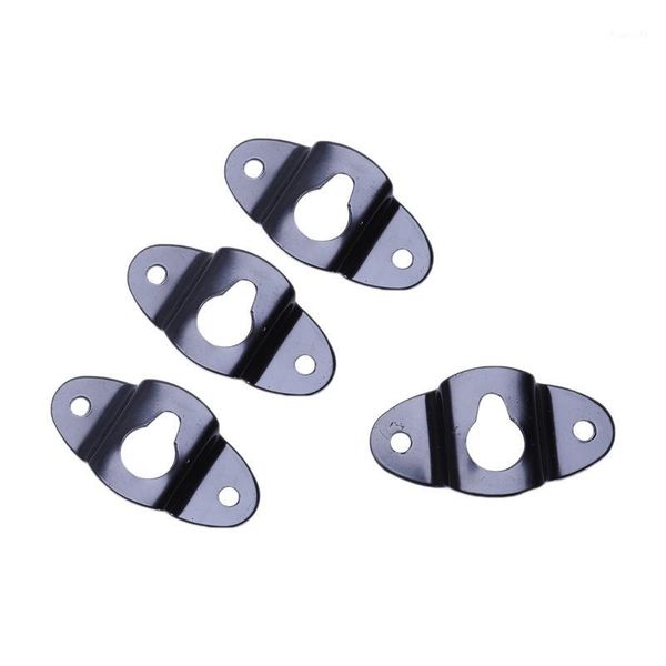 

20 pcs diy surround speaker wall mount, cast iron, hook, black1