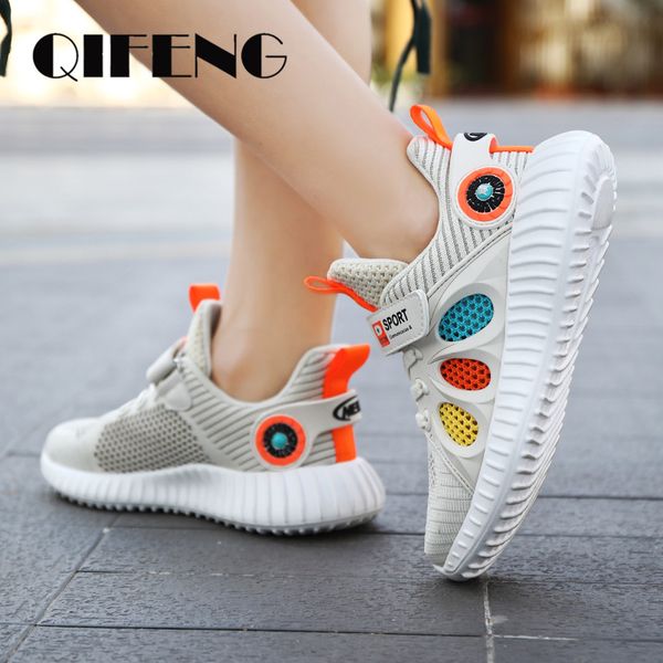 

children mesh casual sneakers banner sport footwear kids for boy light cute flat shoes boys loafers summer c1002, Black;red