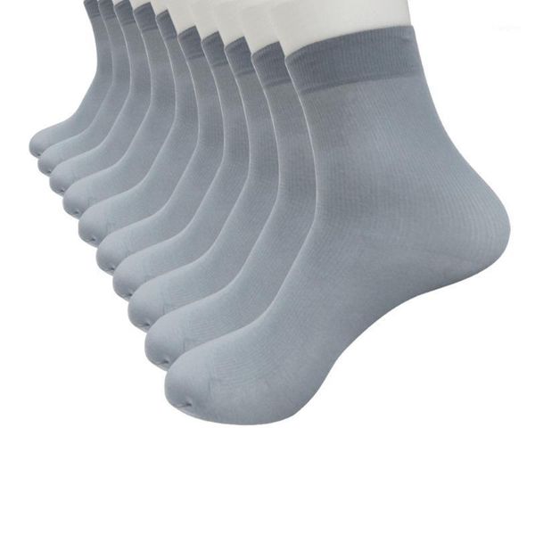 

2019 men's socks new styles 10 pairs black business men socks breathable autumn winter for male #l51