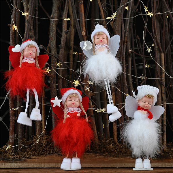 

angel doll pendants merry decor for home elf christmas tree ornaments xmas gifts decoration new year