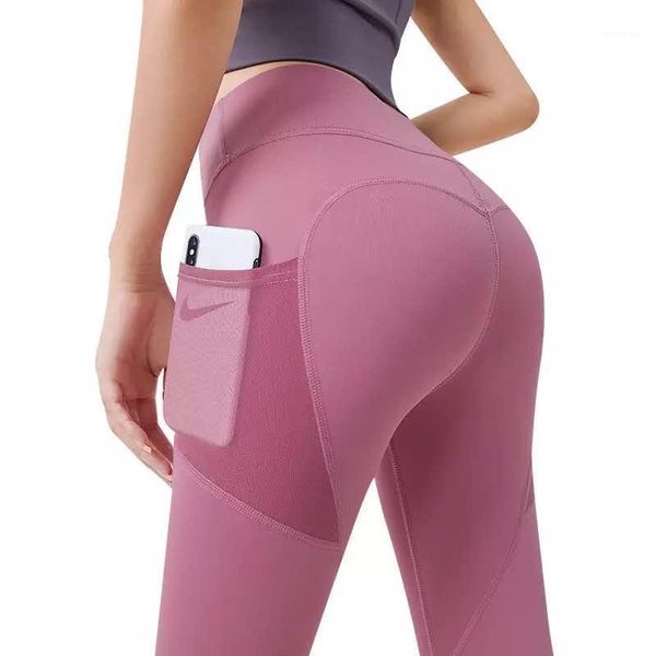 

yoga outfits pants with pockets gym scrunch leggings sport fitness clothing leggins for women clothes joggers sweatpants high waist spor1, White;red