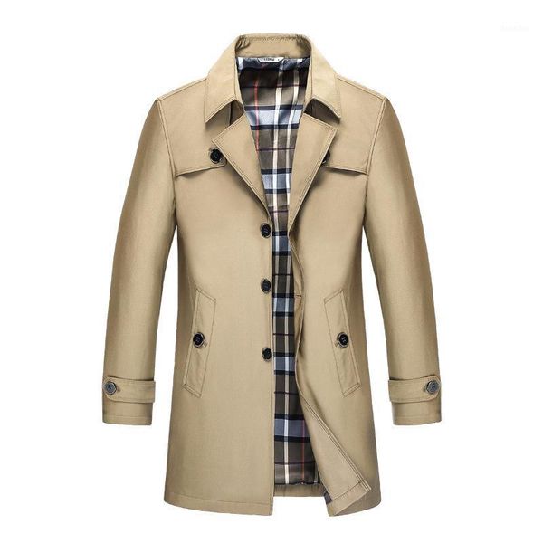 

men's trench coats mens coat male blazer designs slim fit business casual suit jacket spring autumn jackets windbreaker plus size 9xl1, Tan;black