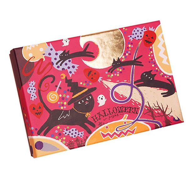 

хэллоуин фавор candy pink затушеванный 1 cat night black контейнер подарок для пк square box yxlpic dh_niceshop