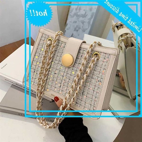 

paillette wool oxygen 2021 fashion new quality pu learn women handbag designer shoulder messenger bag travel