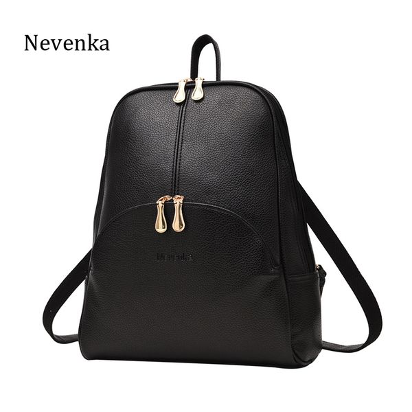 

nevenka мягкая кожа pu рюкзак женщин повседневный стиль рюкзаки mochila feminina сумки для женщин 2020 c1023