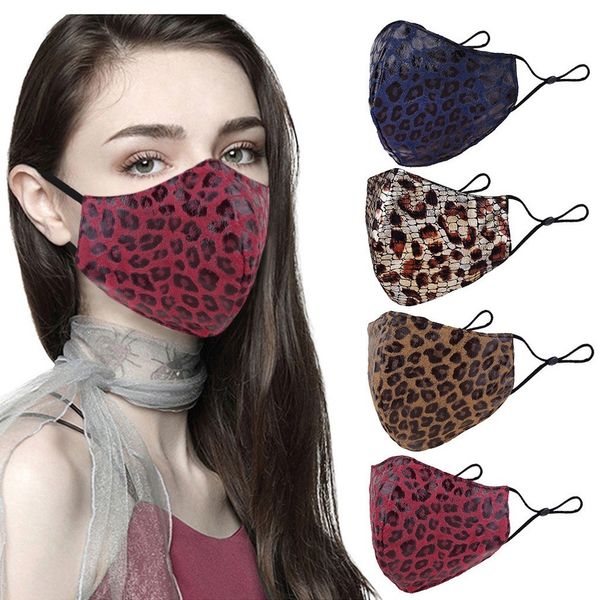 

zbreathable моющихся печати mascarilla leopard мода рм2,5 unisex face многоразовые маски #gm