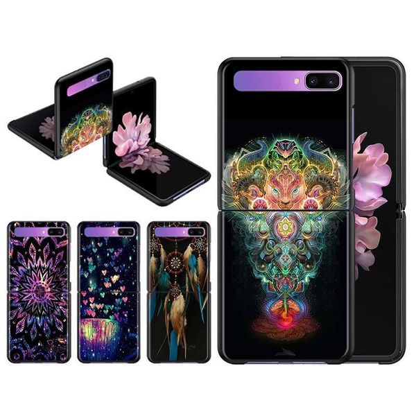 

корпус galaxy black hard капа чехол для samsung z раскладной телефон fall shellthe мечта catcher мандала