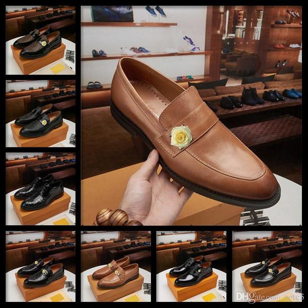 

q5 brand full grain leather men oxford shoes luxury british style retro carved bullock formal men dress shoes size 38-44 22, Black