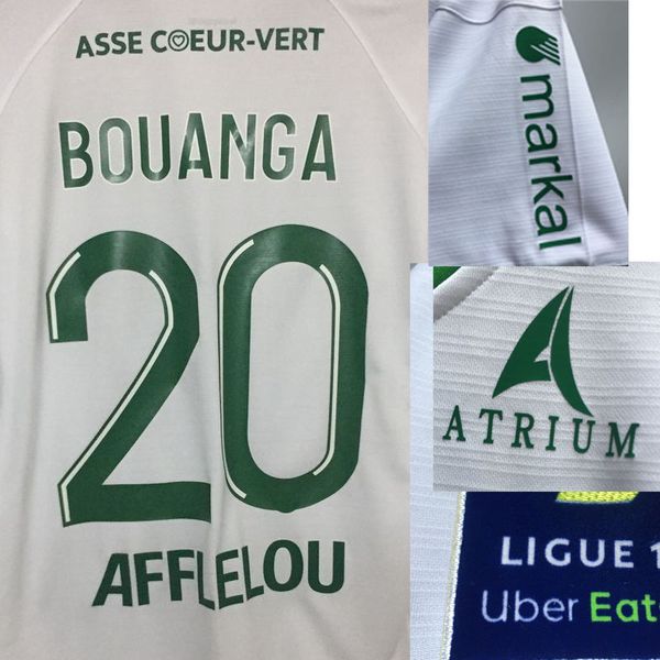 

2020-2021 away bouanga hamouma aouchiche macon with all sponsor patch badge home textile