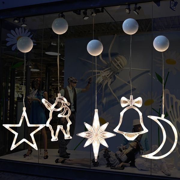 

christmas decorations led star lights strings full of stars warm color wishing ball room decoration romantic decoration