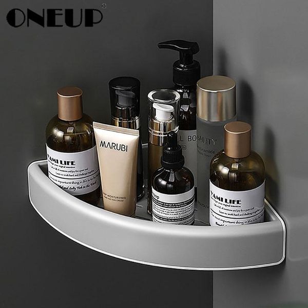 

oneup multifunctional storage rack triangle design large capacity storage shelves detachable toilet bathroom accessories