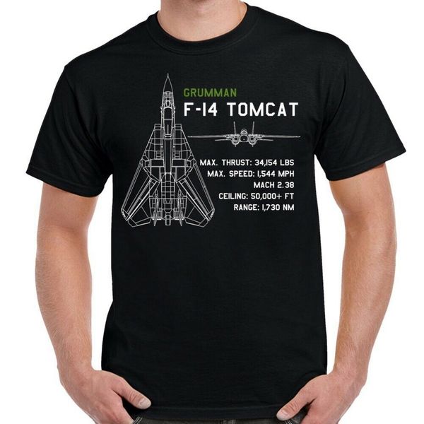 

f-14 tomcat schematic t-shirt cotton customize o neck tee shirt 11 colors 8 sizes sport hooded sweatshirt hoodie
