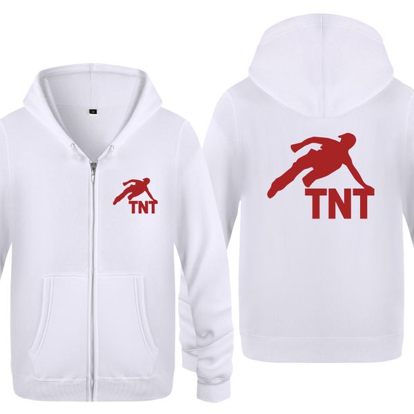 

tnt parkour hoodies men 2018 men's fleece zipper cardigans hooded sweatshirts sport hooded sweatshirt hoodie