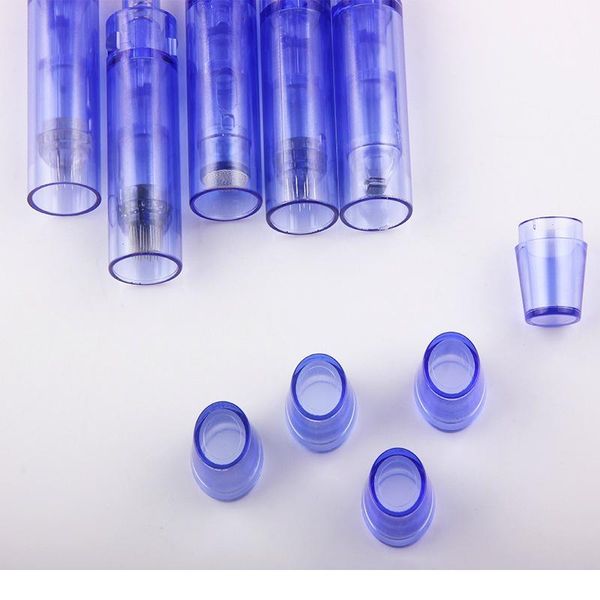 

10pcs electric derma pen needles bayonet square nano crystals pin mym cartridge for microneedle derma pen qylgat