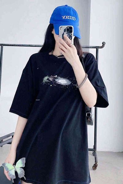 

bread wrong milky star sky men women casual vein tube t-shirt a1 a2 a3 original bag, White;black