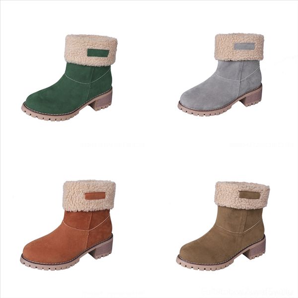 

03nn boots women's shoes british boots canvas girl dress boot locomotive women's thick bottom new high hel single, Black