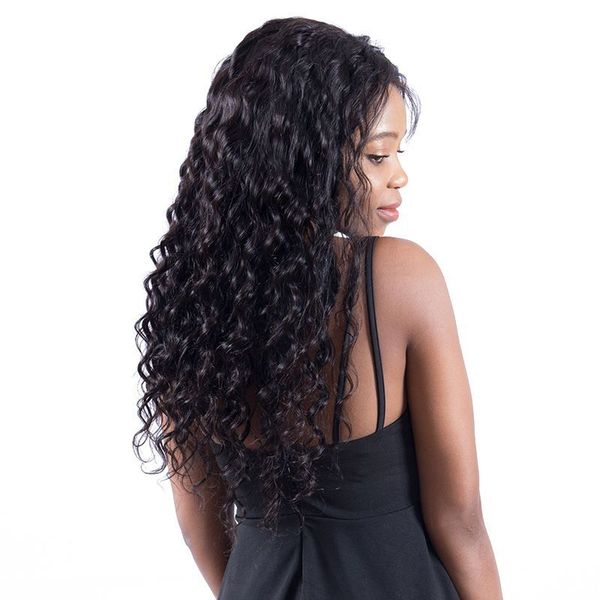 

10a virgin hair brazilian kinky curly hair wet and wavy human hair weaves dyeable 9pcs lot ing, Black