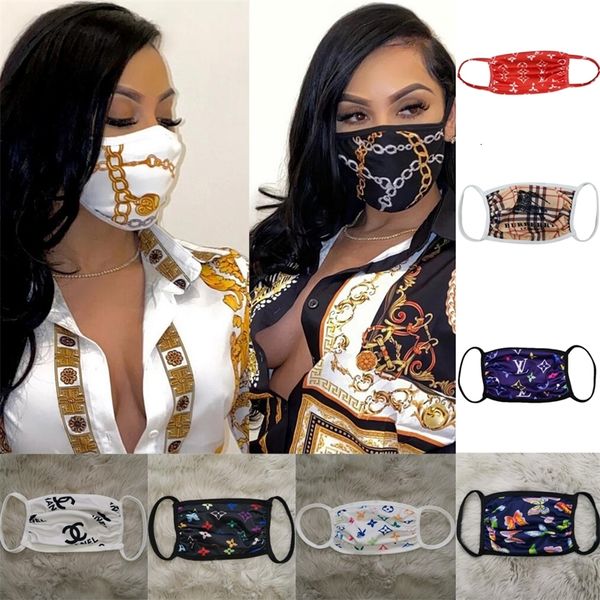 

luxury designer face mask anti dust ultraviolet-proof mouth-muffle women face protector washable sports face mask 12 colors sale a