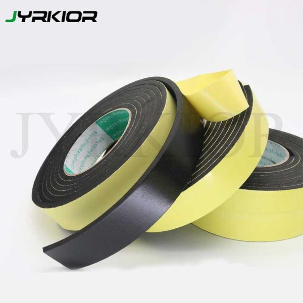 

jyrkior strong adhesion black eva sponge single-sided tape foam foam shockproof anti-collision seal strip