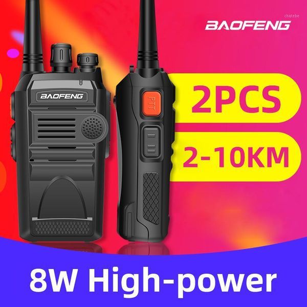 

walkie talkie 2pcs baofeng e50 series 50km outside mini small el with high power1