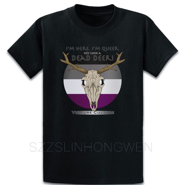 

asexual vulture t shirt round neck outfit summer letters cotton interesting new fashion create shirt sport hooded sweatshirt hoodie