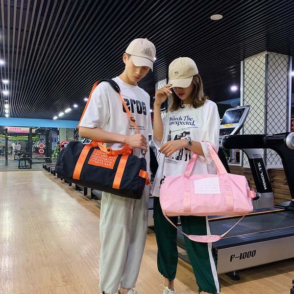 

fitness bag women's dry wet separation new oxford spinning travel independent shoes waterproof large capacity sports bag