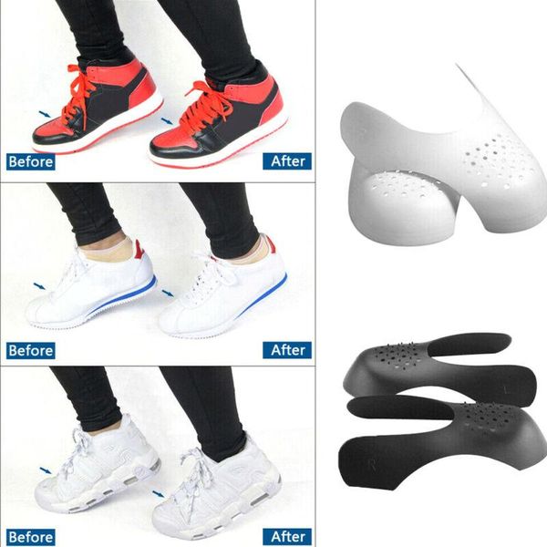 

party favor 2021 brand 2 pairs universal sneaker force field decreaser shoe anti crease shield black white shields