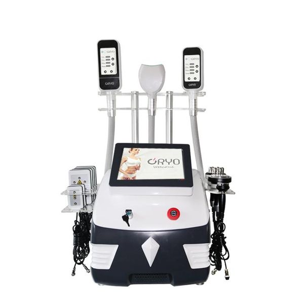 

горячая продажа портативная 3 ручки cryolipolysis машина жир замораживание машина для похудения объединить двойной подбородок крио, Black;white