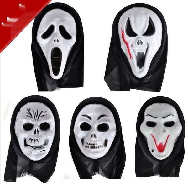 

bfum0 chinese halloween horror and props face face single devil mask screaming ball rdrzu cos mask props