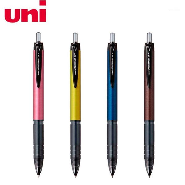 

3 pcs uni power tank ballpoint pen sn-201pt-0.7mm air pressure pen pressurize 3000pa all-weather use1, Blue;orange