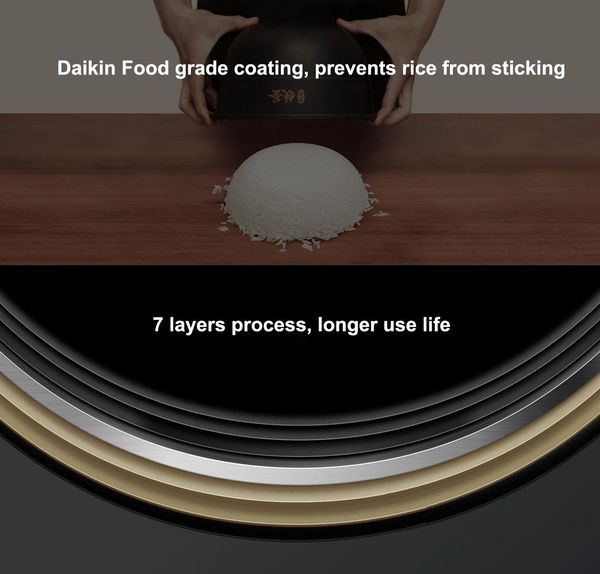 

original xiaomi mijia ih 24ghz wifi multifunction pressure rice cooker volume 3l