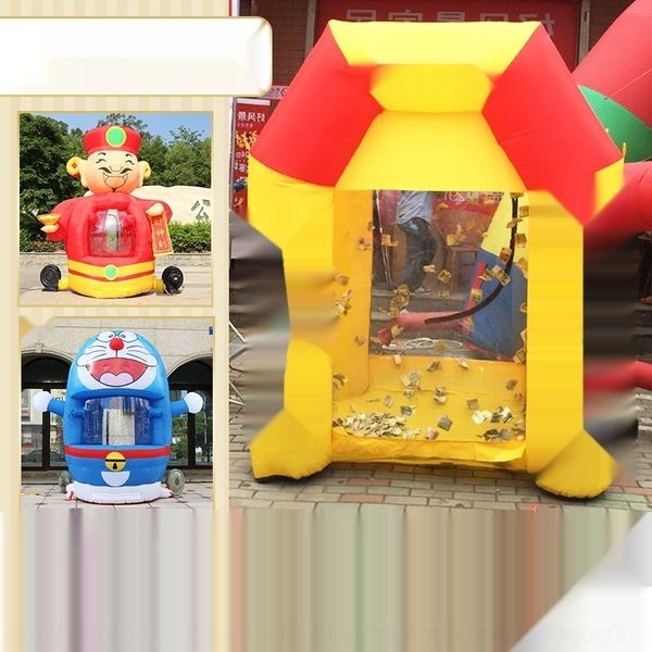 

ujknx inflatable cartoon money inflatable balloonballoon balloonair balloon god of wealth grabbing grabbing machine gas model money machi