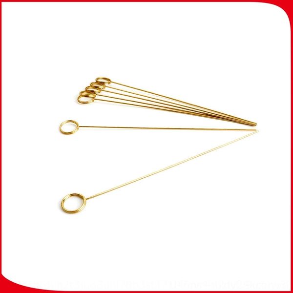 

gzhfm флаг цветок металл карточка букет примечание зажим упаковка круглого золота 150 мм сменной карты материал плакированных 2ju0s