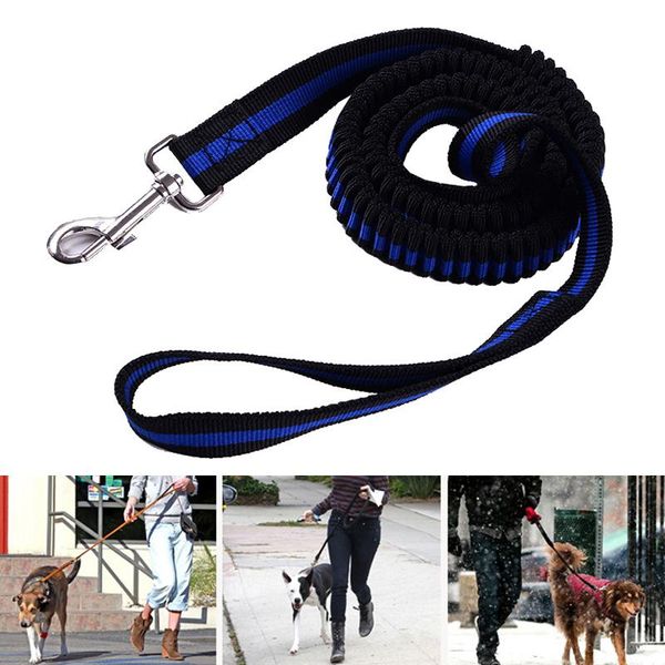 

dog collars & leashes pet leash rope accessaries adjustable training lead for walking jogging stretch traction spplies