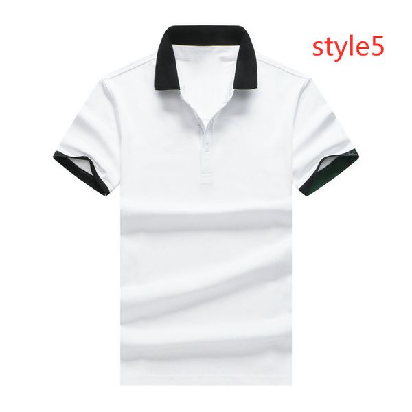 

france t-shirt men's cotton short summer blouse sleeved all-white black with crocodiles clothing shirt shirt collar polo light dcnte