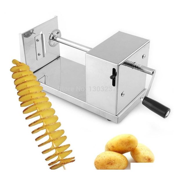 

magic stainless steel manual tornado spiral potato cucumber chips twister vegetable cutter snack home cookin jlltns bdedome