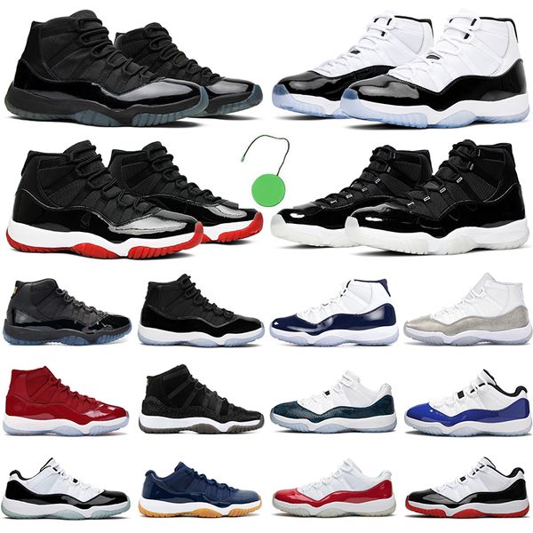 

2021 fashion mens basketball trainers shoes jumpman 11 jubilee 25th anniversary bred concord cap and gown 11s men women outdoor sneakers