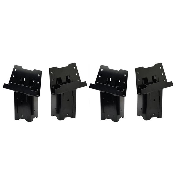 

hme 4 x 4 wood post elevated hunting blind steel post bracket qylstu ppshop01