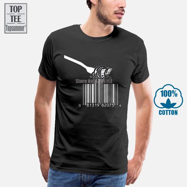 

banksy style barcode fork spaghetti insta tumblr ideal gift short sleeve leisure fashion summer sport hooded sweatshirt hoodie men t shirt