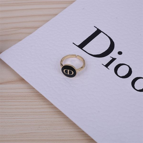 

style opening ring female red brass material, Silver