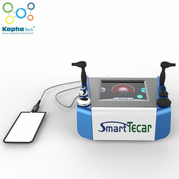 

2 in 1 cet ret physiotherapy monopolar rf tecar therapy equipment for back pain relief rf face lifting slimming beauty machine